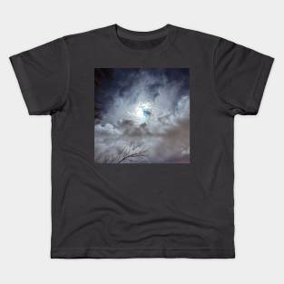 Moon Photo Kids T-Shirt